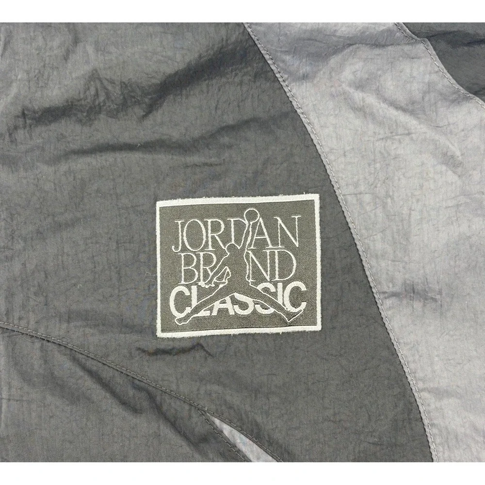 Nike Air Jordan Sport Jam Warm Up Jacket Men's XL Black Gray Mesh Lining